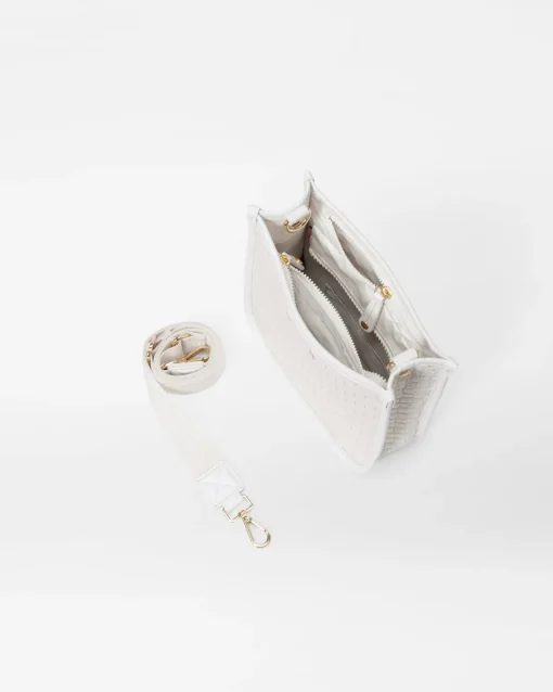 Small Woven Box Crossbody