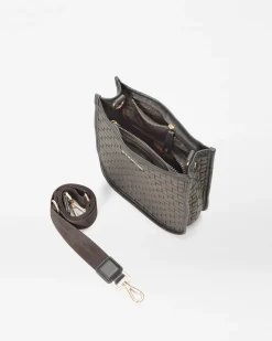 Small Woven Box Crossbody