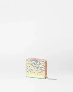 Small Zip Round Wallet