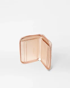 Small Zip Round Wallet